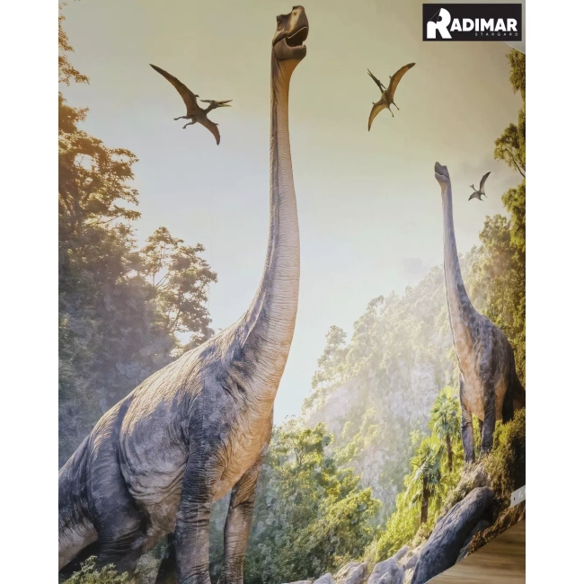 Tapeta Dinozaury do pokoju dziecka - R2409271